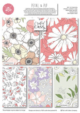 Petal & Pip The Crafty Lass Fat Quarters, 100 % Bio-Baumwolle (2819-00)